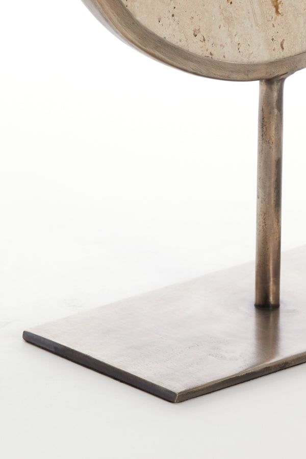 Light & Living - Ornament MORENO - 25.5x10x38.5cm - Bruin