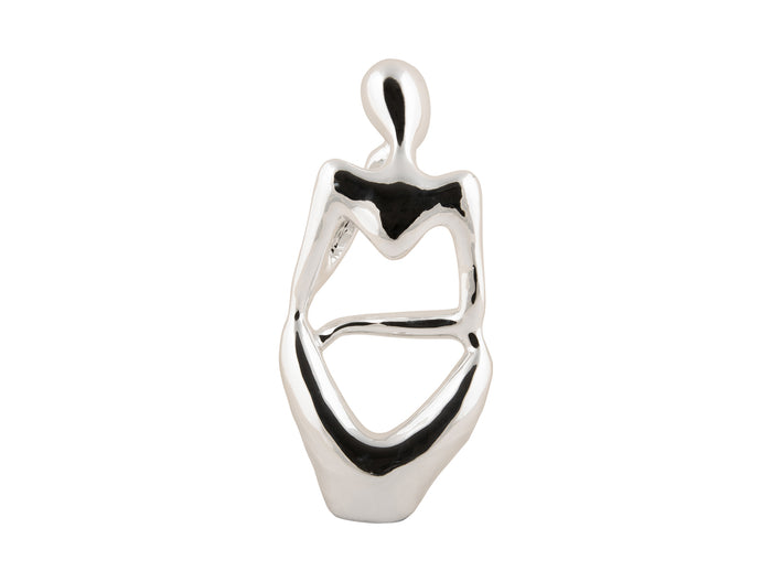 Present Time Ornament Imagine - Zilver - 12.5x10x23.5cm