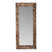 PTMD Chelsae Bronze poly rectangle shell mirror
