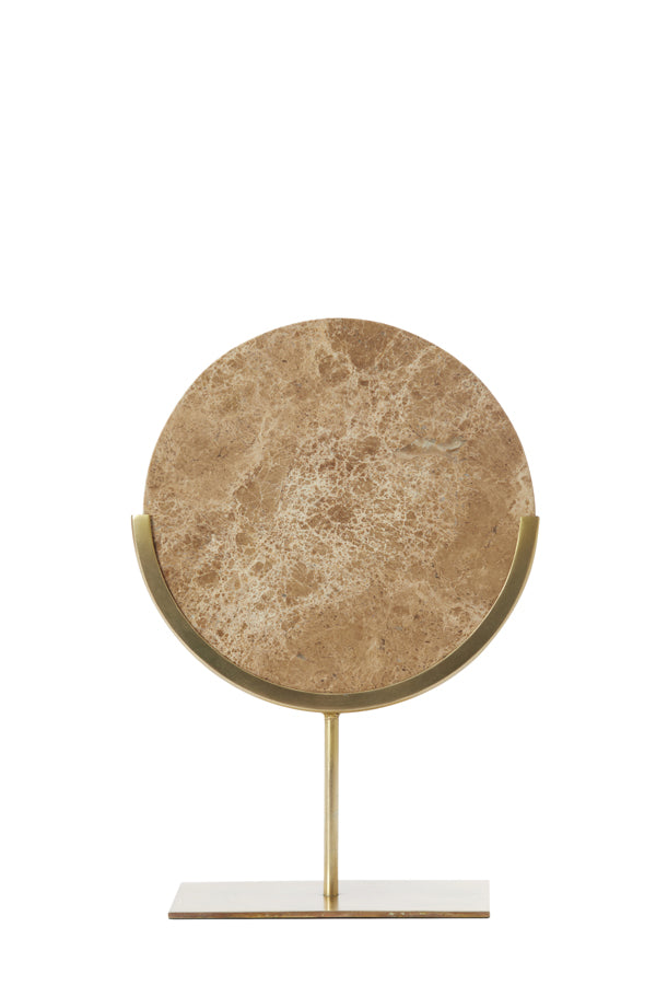 Light & Living - Ornament MORENO - 25.5x10x38.5cm - Bruin