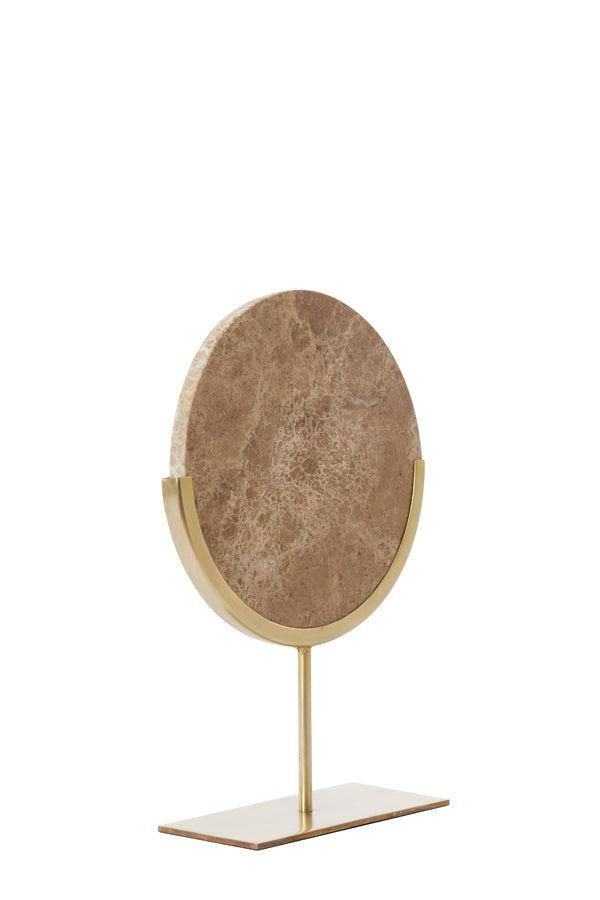 Light & Living - Ornament MORENO - 25.5x10x38.5cm - Bruin