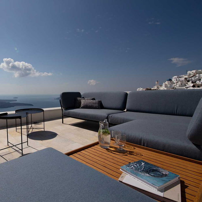 Houe Level bijzettafel 81x40 frame Muted White