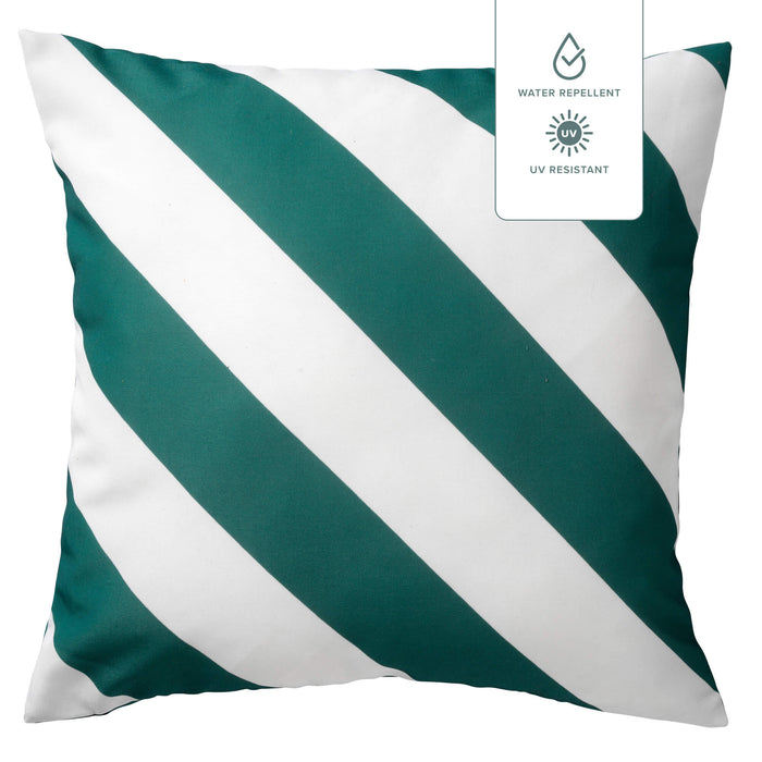 Dutch Decor Sanzeno buitenkussen 45x45 cm - Sagebrush Green