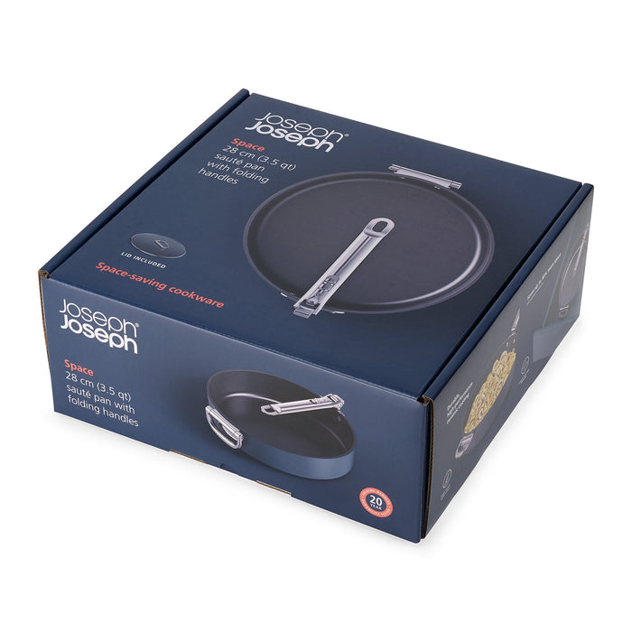 Joseph Joseph Space Sauteerpan met Deksel - Ø 28 cm