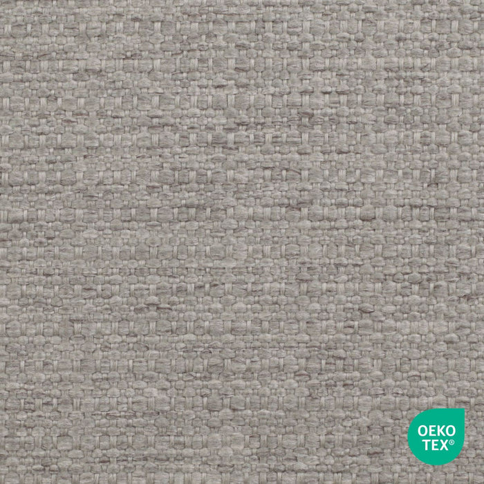 Nolon Noa-Isa Eetkamerstoel Warm Grijs - Stof - Zwart Onderstel