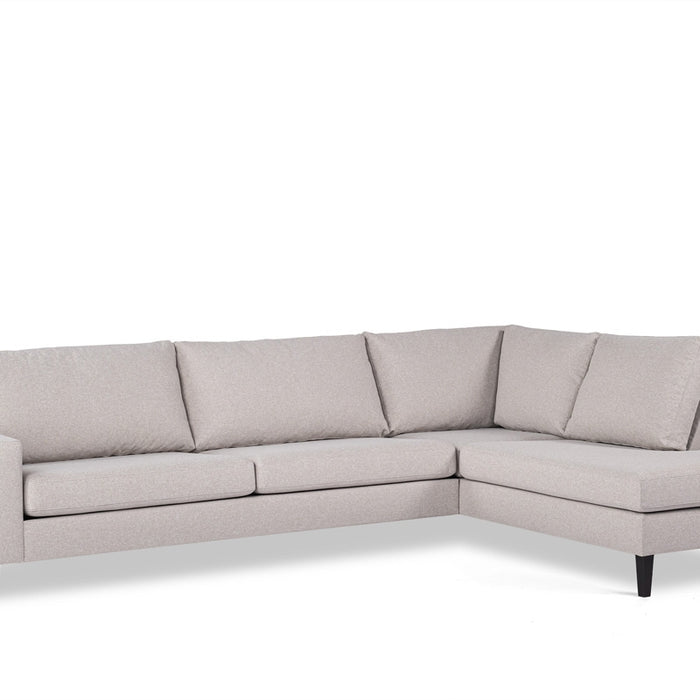 Giga Meubel - Hoekbank Grijs Stof - 3-Zits Rechts - Cover