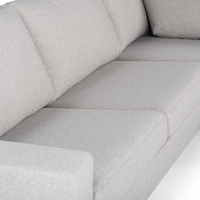 Giga Meubel - Hoekbank Grijs Stof - 3-Zits Rechts - Cover