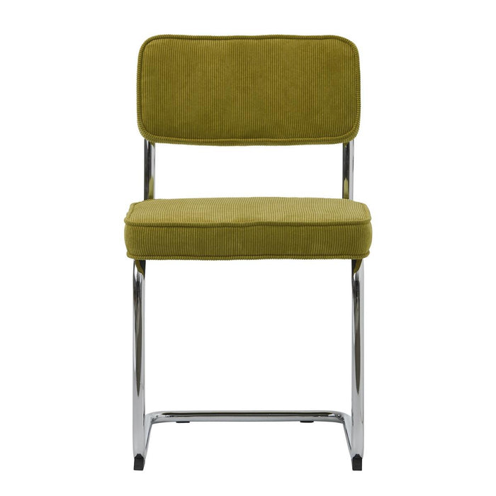 Nordic Home Logan eetkamerstoel - groen