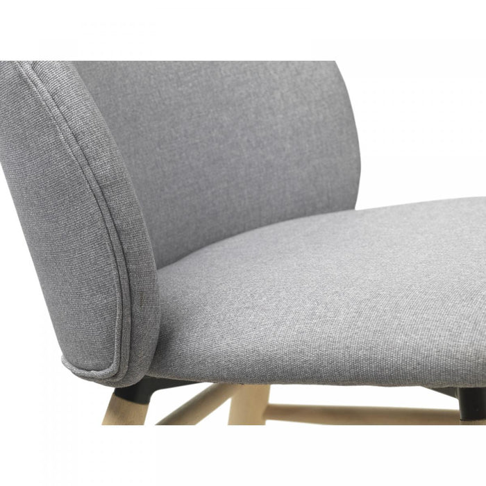 Nordic Home Dante eetkamerstoel - lichtgrijs