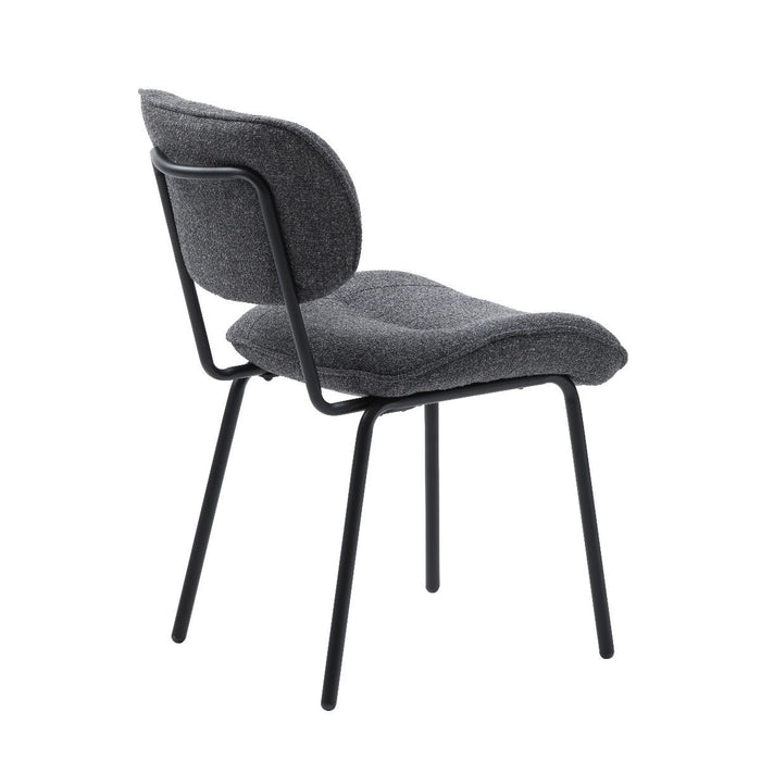 Nordic Home Joakim eetkamerstoel - donkergrijs