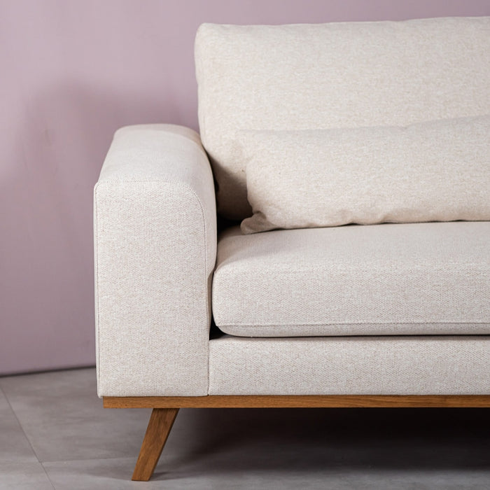 Giga Meubel - Hoekbank Stof - Beige - 3-Zits Rechts - Grande