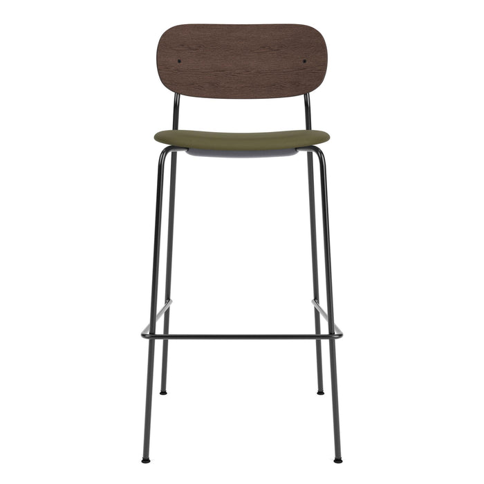 Audo Copenhagen Co Bar barkruk H105 zitting Re-wool 0198 zwart essen