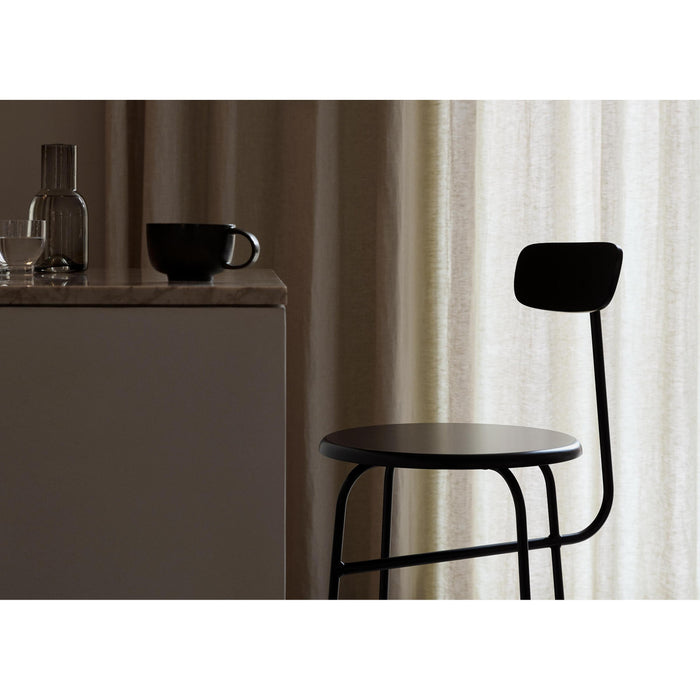 Audo Copenhagen Afteroom Counter barkruk H92 zitting Bouclé 06 naturel