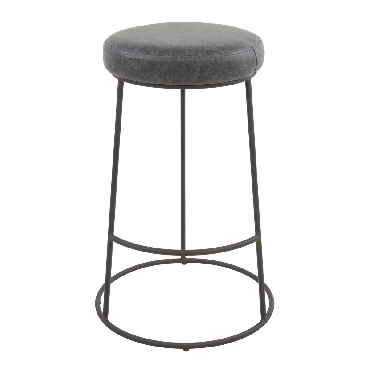 Fraaai - Natadola barkruk 65 cm PU-leer|metaal