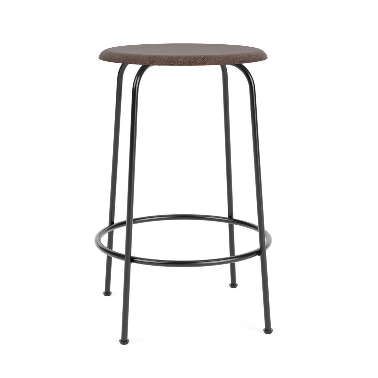 Audo Copenhagen Afteroom barkruk H63 donker eiken