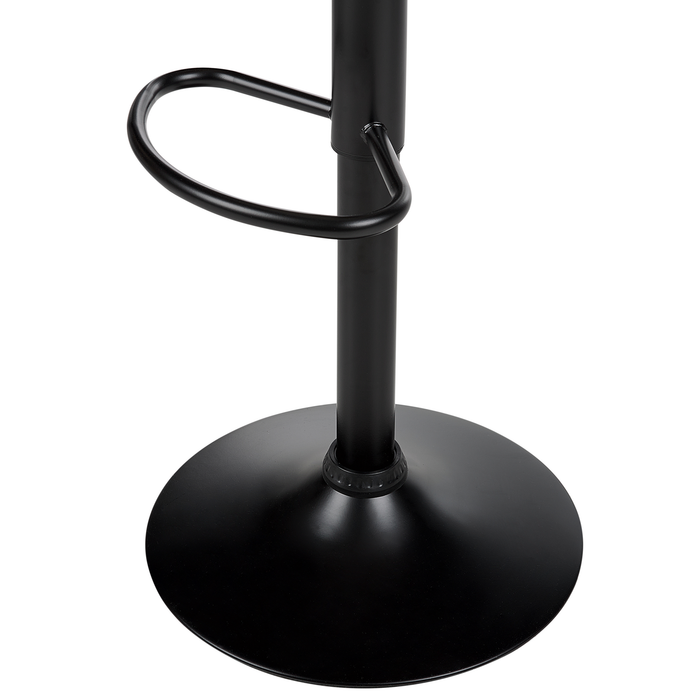 Beliani - LUCERNE II - Barkruk set van 2 - Goudbruin - Kunstleer