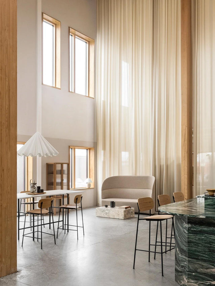 Audo Copenhagen Co Counter barkruk H94,5 donker eiken