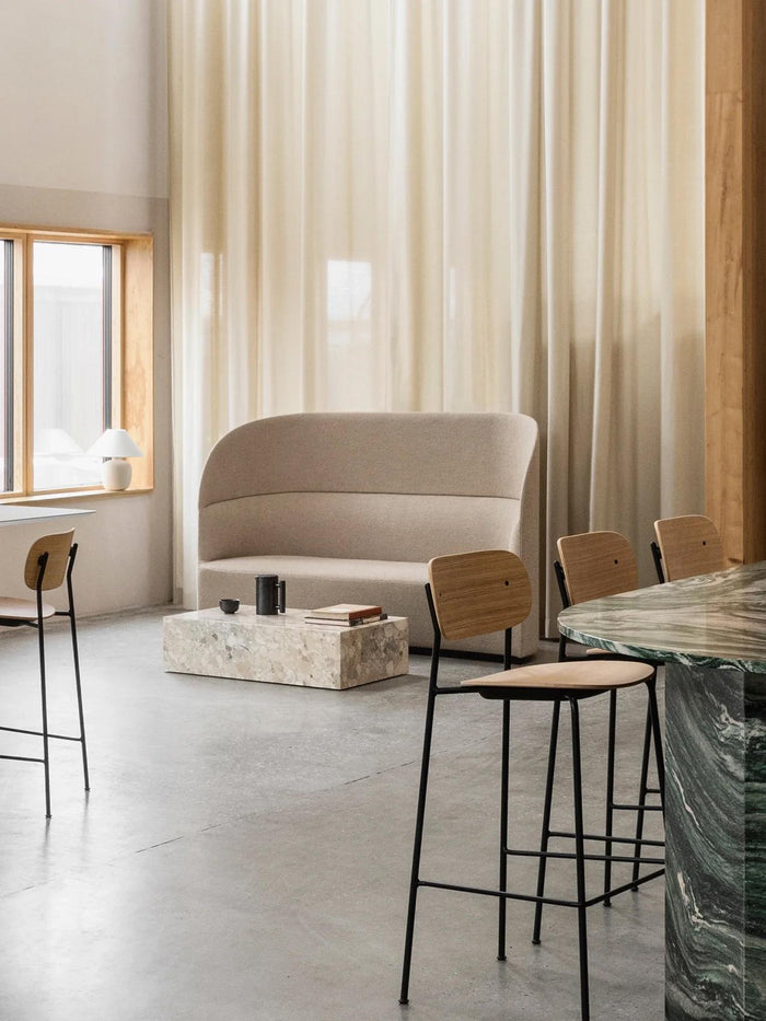 Audo Copenhagen Co Bar barkruk H104,5 zwart essen