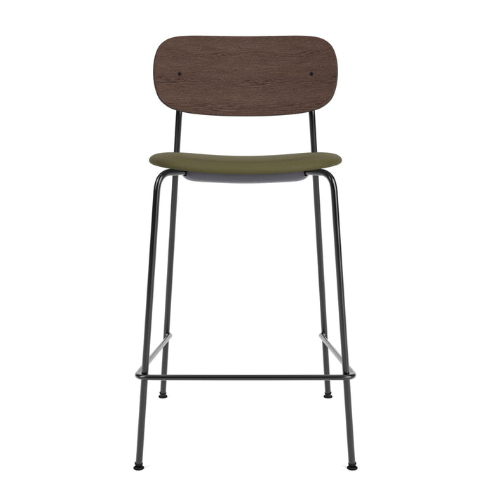 Audo Copenhagen Co Counter barkruk H97 zitting Re-wool 0198 zwart