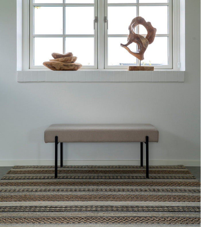 House Nordic Morena 160 x 230 cm Vloerkleed Naturel | Grijs