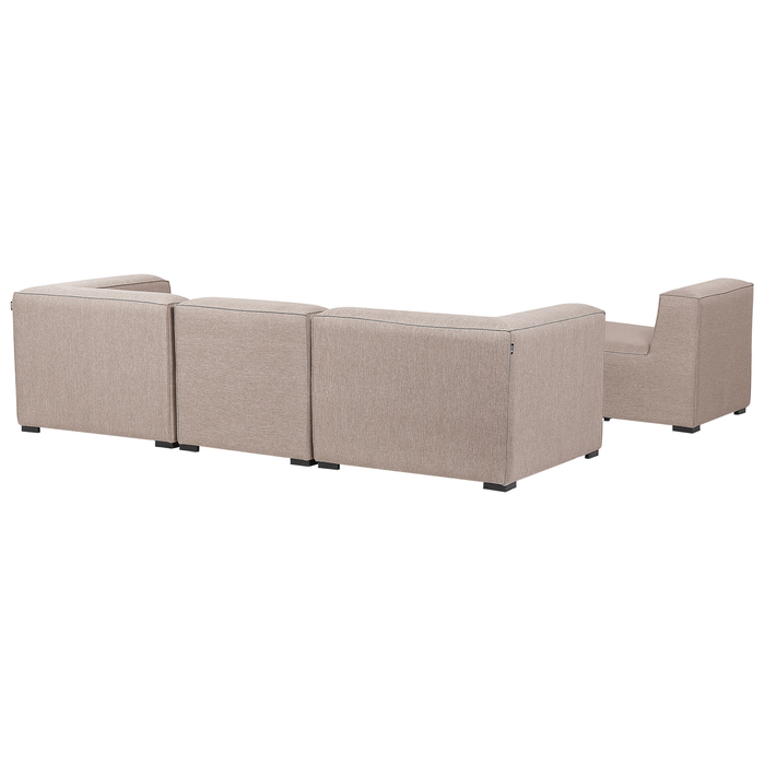 Beliani - AREZZO - Bankenset - Beige - Polyester