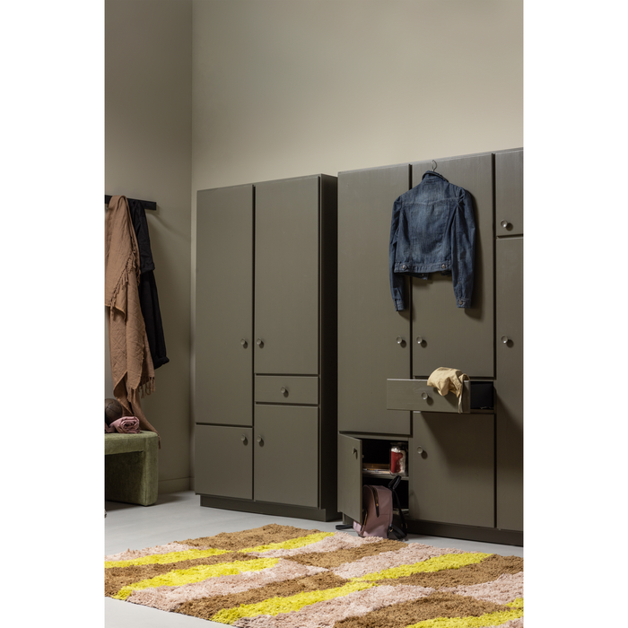 WOOOD Alfie Kledingkast Smal 107 cm - Grenen - Forest