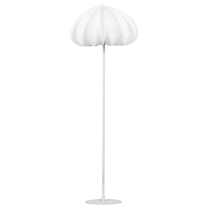 WOOOD Dalia vloerlamp - Papier - Wit - 150xØ50 cm