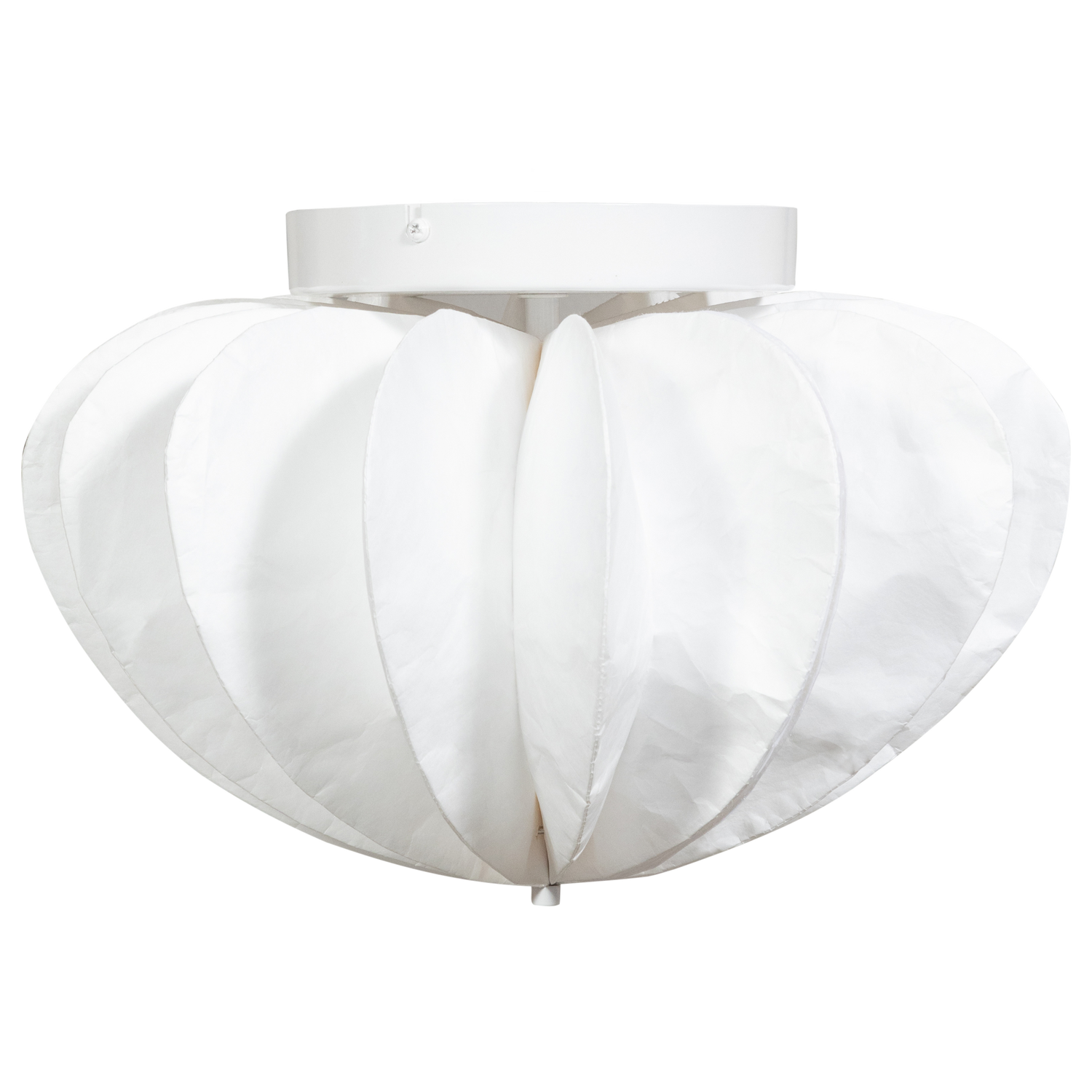 WOOOD Dalia plafondlamp - Papier - Wit - 28xØ40 cm
