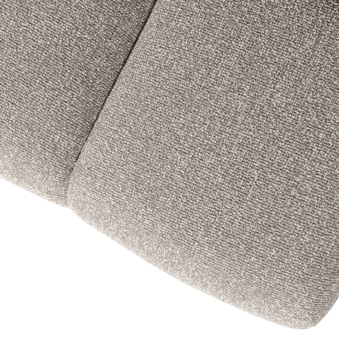 WOOOD Mojo Eetbankje 164 cm Mojo - Bouclé - Beige Melange - 49x164x45