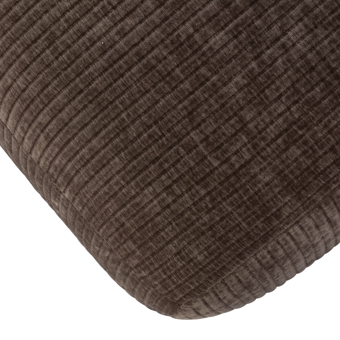 WOOOD Mojo Eetbankje 164 cm Mojo - Ribstof - Bruin - 49x164x45