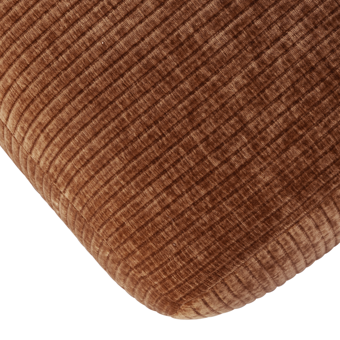 WOOOD Mojo Eetbankje 164 cm Mojo - Ribstof - Roest Bruin - 49x164x45