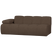 WOOOD Mojo 2-Zits Bank Met Arm Links - Bouclé - Bruin - 74x200x97