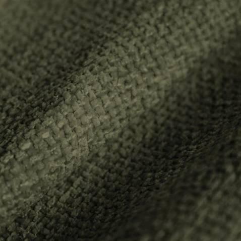 Micadoni Home Blair Hoekbank met Chaise Longue Links - Chenille - Groen