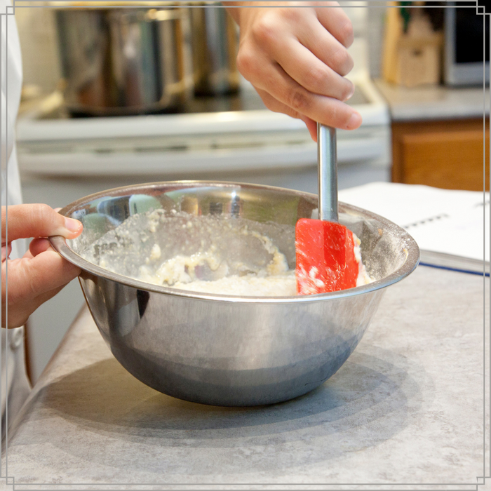 OTIX Beslagkom Mengkom Bakken Set van 3 RVS Beslagkommen