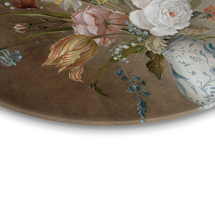 Reinders - Still Flowers - Glasschilderij Ø 50 cm