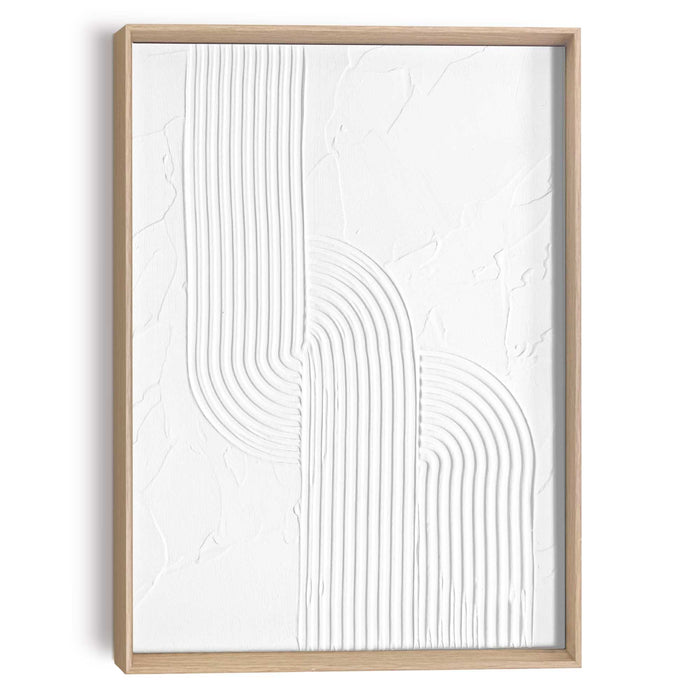 Reinders - Knot Craft Art Schilderij - 40 x 30 cm - Wit