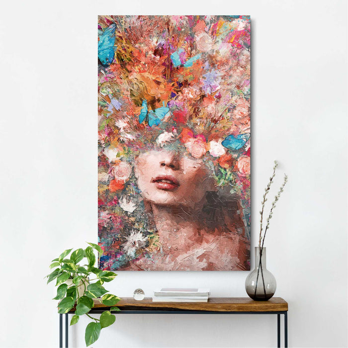 Reinders - Floral Fusion - Block Art Schilderij 116x78cm
