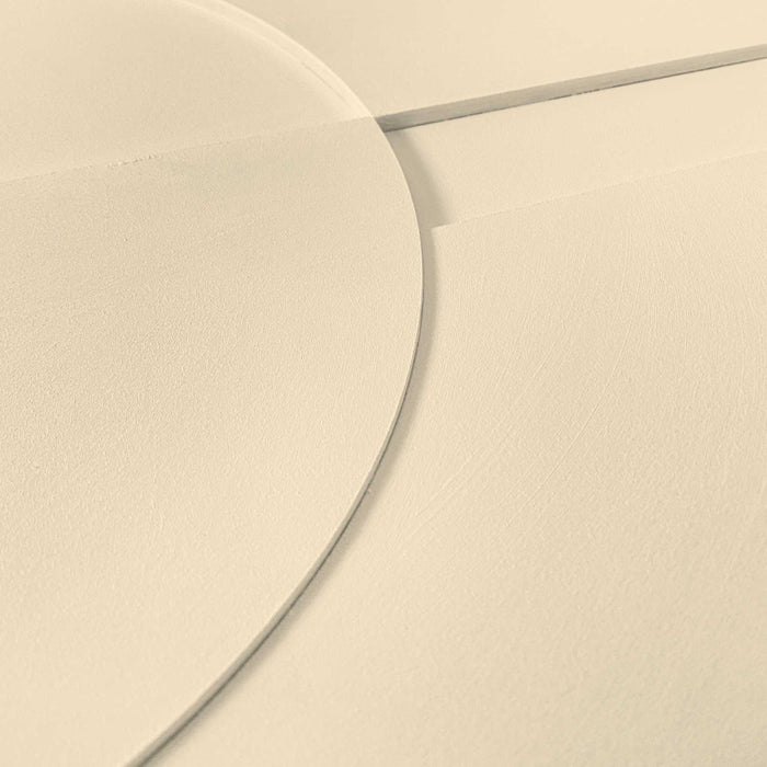 Reinders - Mars Relief Art Schilderij 100 x 70 cm - Sand Beige