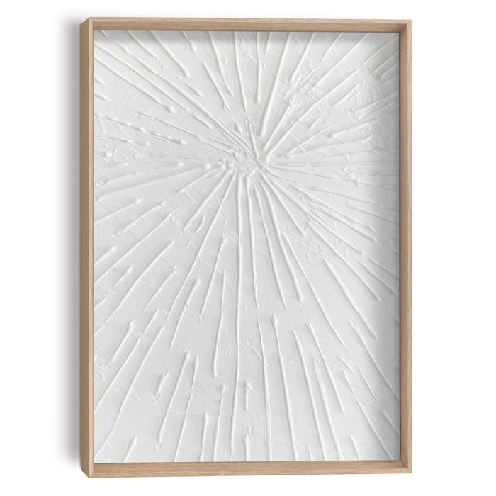 Reinders - Beams White - Craft Art Schilderij 40x30cm Hout