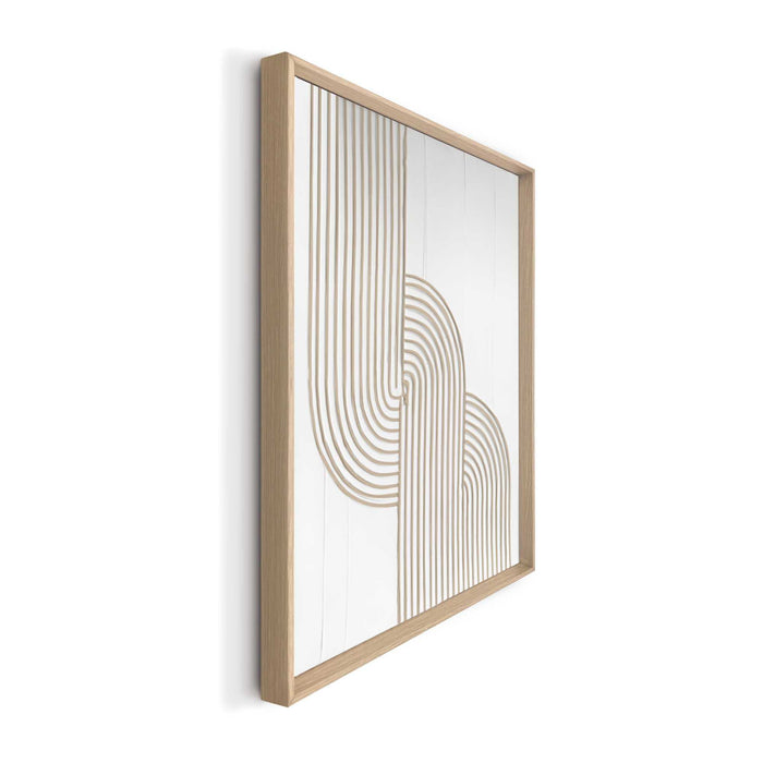 Reinders - Knot Craft Art Schilderij - 70 x 50 cm - Beige