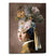 Reinders - Girl Flowers - Canvas Schilderij 70x50cm