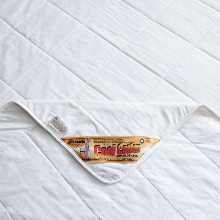 Cool Cotton - 100% Katoenen - Zomerdekbed - 200x200cm