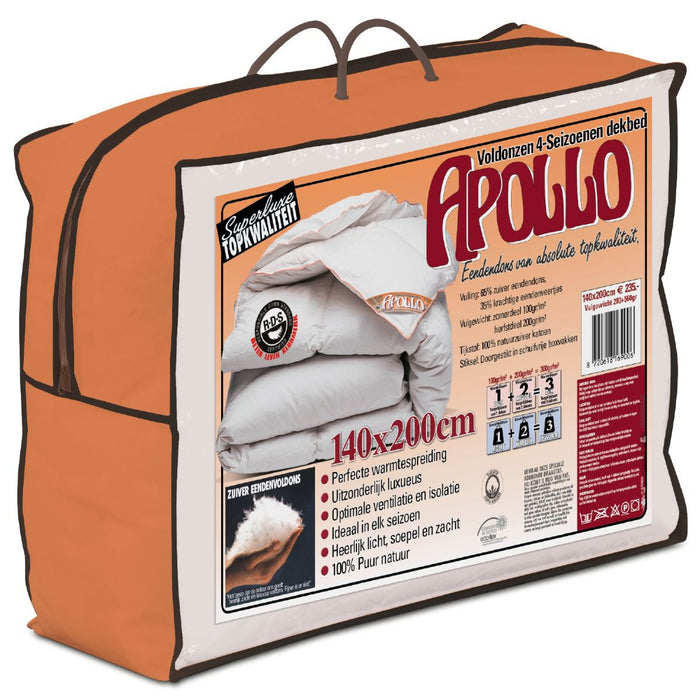 Apollo - Voldonzen Eendendons - 4-Seizoenen Dekbed - 140x220cm