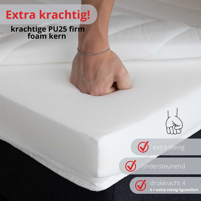 Torro - Extra Stevige Topmatras - 90x200cm