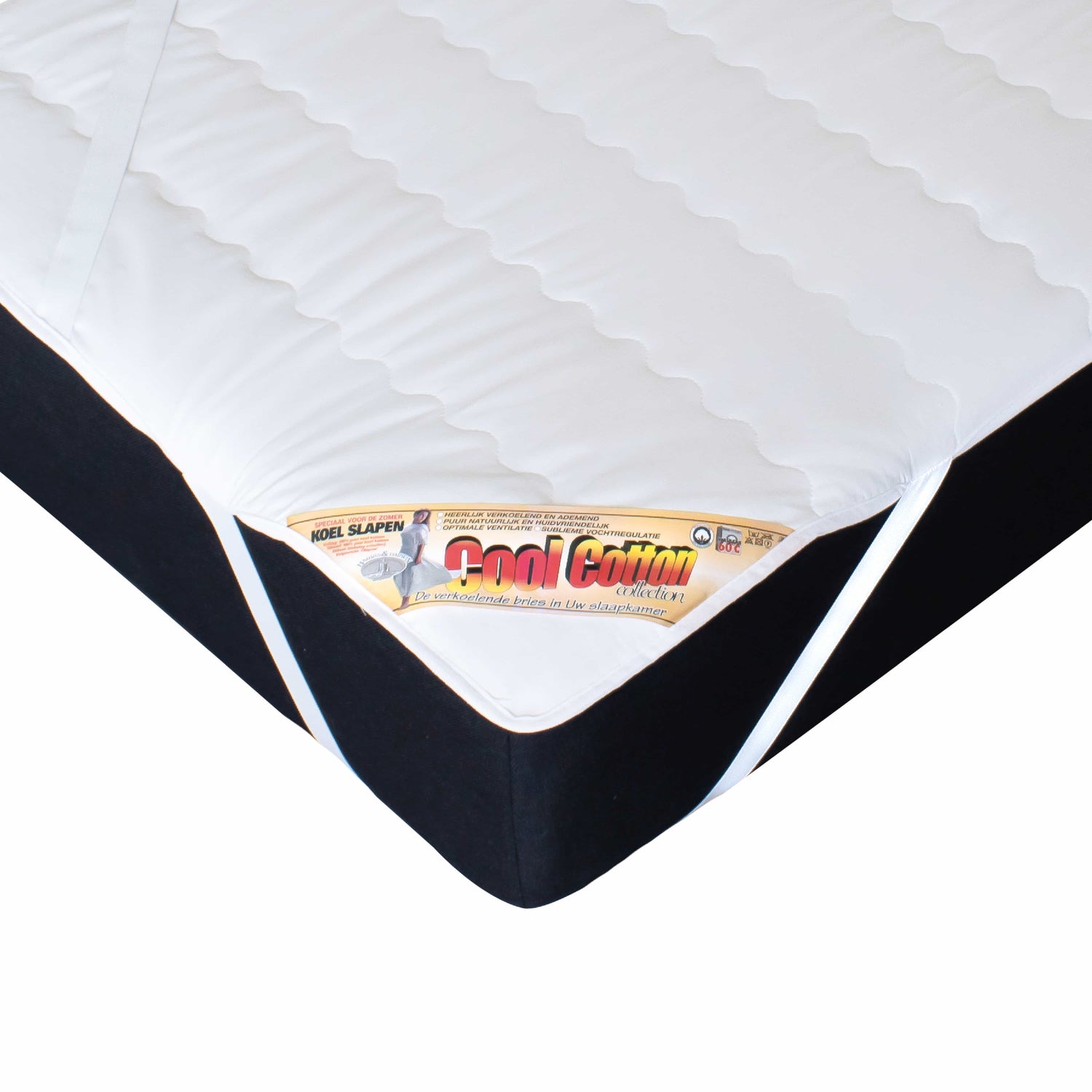Cool Cotton - 100% Katoenen Matrasoplegger - 140x200cm