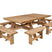 Luxe houten picknicktafel Tallinn 300 cm