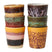 HKliving 70's Ceramics Mokken 0,23 L - Set van 6 - Valley