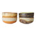 HKliving 70's Ceramics Tapas Kommen Ø 11 cm - Set van 4 - Drift