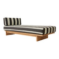 HKliving Teak Daybed - Straciatella