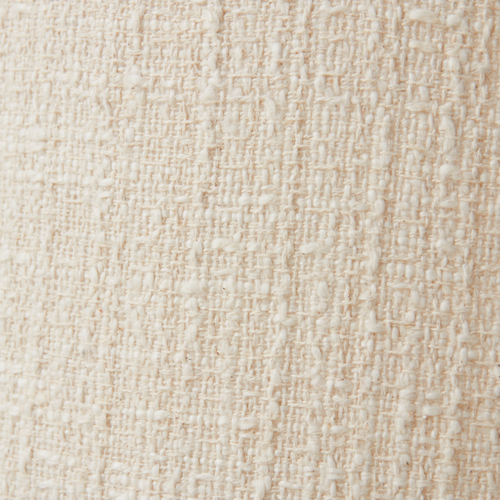 HKliving Bouclé Lampenkap Ø 38 cm - Low -  Naturel